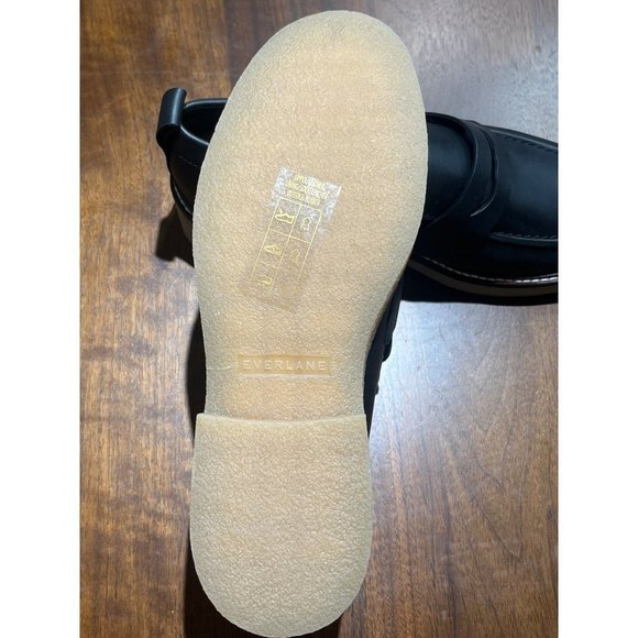 Everlane Black Loafers with Tan Sole - Picture 9 of 12